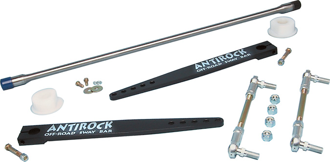 ANTIROCK® FRONT SWAY BAR KIT FOR '97-'06 TJ AND UNLIMITED