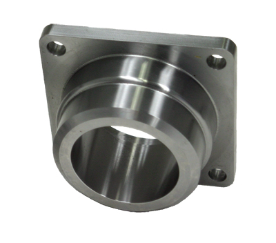Housing End (one side) - Adapts replacement Dana 60 Axle for Toyota Brake Mounting