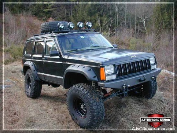 Cherokee Front Non-Winch Bumper