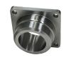 Housing End (one side) - Adapts replacement Dana 60 Axle for Toyota Brake Mounting